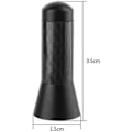 Miniatyrbild 3 av 4: Kort bilantenn - 2-pack 3,5 cm universell FM-radio, aluminiumlegering och kolfiber