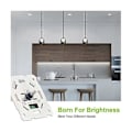 Miniatyrbilde 3 av 5: LED Dimmer Bryter, Innfelt Dimmer kompatibel med Dimmbare LED og Halogen, 5-300 W Dimmer Bryter LED, Ph