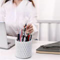 Miniatyrbillede 4 af 5: 360 Graders Roterende Penholder, Multifunktionel Organizer til Skrivebord_SZXM