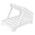 Miniatyrbillede 1 af 8: Stregkodeprinterstativ Spar plads Let og praktisk miniprinterstativ til generelle etiketteringsmaskiner Hjemmekontor Hvid