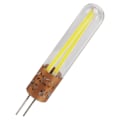 Pikkukuva 5 / 8: 2 kpl G4 LED-lamppua 2W 6000K Valkoinen valaistus Korkea värintoisto Lasinen putki Vakio G4-kanta LED-lamput AC220V