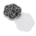 Miniatyrbillede 8 af 8: 1000 stk. skinnende, transparente dekorative rhinestones til neglekunst til piger og kvinder JM201 sort