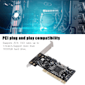 Miniatyrbillede 8 af 8: PCI 16X til 4-port SATA Riser-kort 5Gbps Sil3114 Master SATA PCI 4-port udvidelseskort