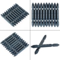 Pikkukuva 5 / 7: 65 mm kaksoispää S2 seosteräs ruuvimeisselin set (10 kpl) - 1/4" varsi, H6.3*65, PH2