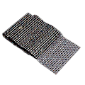 Miniatyrbild 2 av 8: 24 rader svart botten plast strass mesh band sy trim kläder tillbehör dekoration