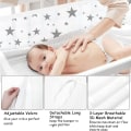 Miniatyrbillede 3 af 5: Baby bumper pude (pink kanin), hovedgærde beskyttelse, 3D åndbar til sommer, aftagelig og vaskbar.