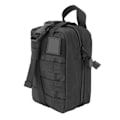 Miniatyrbillede 2 af 8: Udendørs højkvalitets rejsenødoverlevelsestaske Rescue Medical Pouch Pack (sort)
