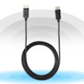 Pikkukuva 6 / 8: 1,8 metrin DisplayPort-kaapeli DP-DP-liitäntäsovitinkaapelin musta matkapuhelimen lisävaruste