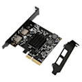 Miniatyrbillede 2 af 8: PCIE til USB3.1 udvidelseskort 10 Gbps stabil høj hastighed PCIE til 2 port USB3.1 Gen 2 værtscontroller udvidelseskort