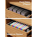 Miniatyrbilde 2 av 5: A4 Sorter 25 Lommer/dokumentoppbevaring/papir oppbevaring - Sorter Dokumentoppbevaringsmappe Organizer Dokumenter Utvidbar Trekkspill Dokument Sorter