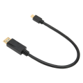 Miniatyrbilde 8 av 8: Mini DP til DisplayPort 8K-kabel 8K 60HZ 4K 144HZ 2K 165Hz 32,4Gbps Toveis overføring 30cm Mini DP til DP-kabel