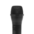 Miniatyrbilde 3 av 8: Realistisk propmikrofon for karaoke danseshow. Øv mikrofonpropp for karaoke svart Black