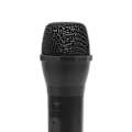 Miniatyrbillede 3 af 8: Realistisk propmikrofon til karaoke danseshows Øv mikrofonprop til karaoke sort Black