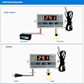 Miniatyrbillede 3 af 5: 1 stk. Digital Temperaturregulator Termostat Kontrolkontakt med Probe (DC12V)