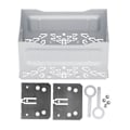 Miniatyrbild 2 av 5: 2 Din Universal Radio Ram Aluminiumlegering Stereo Ljudinstallation Fascia Passar för B5/MK3/MK4