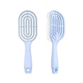 Miniatyrbilde 1 av 5: Bærbar Avslappende Elastisk Massasjebørste Oval Hårkam for Hodebunnsmassasje Salong Stylingverktøy Ensfarget SZ50-Blå