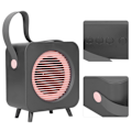 Miniatyrbild 8 av 8: A29 Bluetooth-högtalare, bärbar retro trådlös högtalare utomhus subwoofer grå
