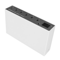 Miniatyrbilde 6 av 8: 140W USB C-lader strømadapter 6-porters PD-lader mobiltelefon digital smart hurtigladestasjon for iPhone for Android-telefon 100-240V EU-plugg