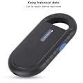 Miniatyrbild 6 av 7: 134,2KHZ RFID-chipläsare för ISO11784 5 FDXB ID64 bärbar USB uppladdningsbar handhållen enhet