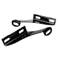 Miniatyrbilde 1 av 3: Front Hood Cornor A-stolpe Aluminium Legering LED Lys Bar Monteringsbraketter Passer for Ford F150 0