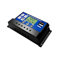 Miniatyrbillede 3 af 5: 20A HD LCD solcellepanel-laderegulator med batteriregulator