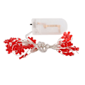 Miniatyrbillede 5 af 8: 2M 20 LED Kobbertråd Batteridrevet Streng Fe Lamper Julebryllupsdekoration (Varm Hvid)