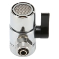 Miniatyrbilde 6 av 8: 3stk G3/8 Insink Kran Avledningsventil Treveis Universal Enkel installasjon Slange Avledningskran Adapter for akvarier