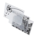 Miniatyrbilde 8 av 8: 3 stk. plastpregning mapper DIY kortfremstilling scrapbooking preget mal papirhåndverk verktøy
