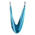 Miniatyrbillede 2 af 8: Anti Gravity Aerial Yoga Fitness Hængende Flyvende Inversion Sling Sling Hængekøje (Himmelblå)