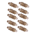 Miniatyrbilde 4 av 8: 10 stk silikon fiskeutstyr agnburforbindelse karpe kabelsett agnkaster materdeler
