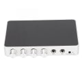 Miniatyrbillede 3 af 8: HD Multimedia Interface Mixer 4K 1080P DC 12V Justerbar lydmikrofonforstærker til Android TV-bokse og DVD-afspillere EU-stik