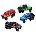 Pikkukuva 4 / 8: 1:50 Metallivalu Pull Back 6 Pyörän Maastoautot Metalli Kitkavoimalla Toimivat Die Cast Autot Ajoneuvot Taaperoille C-Tyyppi Maalattu