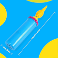 Miniatyrbillede 2 af 5: Oppustelig Ballonpumpe 2 STK Ballonluftpumpe, Manuel Pustemaskine til Bryllupper, Fødselsdagsfest og Jubilæum