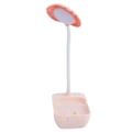 Miniatyrbillede 2 af 8: Børnebordlampe Øjenbeskyttelse LED-lampe Opfindsom lampe Bladlampe USB Genopladelig lampe Hvidt lys