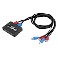 Pikkukuva 5 / 8: 2-porttinen KVM-kytkin USB 2.0 HDMI -kytkin Windows/IOS/OS X/Linux/Netware/Unix/Android -käyttöjärjestelmille