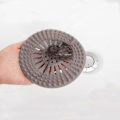 Miniatyrbillede 3 af 5: Silikone Afløbsbeskytter, Køkkenvask Si med Sugekop, Badekar Afløbsdæksel Filter, Køkken og Badeværelse Vask Si. (2 STK)