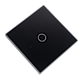Miniatyrbillede 4 af 8: Trådløs WiFi-kontakt med RF433-kontrol, der understøtter timing-nedtælling, universel smart touch-kontakt 90-250V sort touch-kontrol