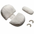 Miniatyrbilde 1 av 5: Side Sleeper Gravidepute U-formet Dobbel Kileformet Mammakpute med Justerbar Putestøtte - B11 Hvit gull