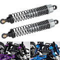 Pikkukuva 6 / 8: 1 Pari RC Iskunvaimentimet Jouset Vaimentimet Varaosat Sopii HSP 94111 94188 94108 1/10 RC CarTitanium Color