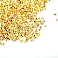 Miniatyrbillede 8 af 8: 2000 stk. 6 mm Rhinestone, alle guldbelagte gule akryldiamanter til bryllup, DIY, negle, skønhedsdekoration