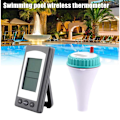 Miniatyrbild 8 av 8: Trådlös pooltermometer Flytande Vattentermometer för Inomhus Utomhus Spa Badtunna
