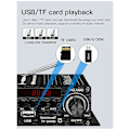 Miniatyrbillede 5 af 5: Ny Digital Bluetooth Forstærker 12V Hjemmebil 2 Kanal