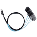 Pikkukuva 6 / 8: MINI SAS -kaapeli, kompakti kannettava SFF 8087 - 8482 SATA -sovitin ServeRAID MR10i:lle