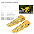 Miniatyrbilde 5 av 5: Par Bakre Fothvilere Aluminium Legering Modifiserte Pedaler Passer for Ninja 250 Z800 Z650 Z900 Z1000SX