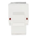 Miniatyrbilde 2 av 8: 50 stk Keystone Jack RJ45 Cat5e 90 graders slank uskjermet punch-fri Ethernet-modul nettverkskontakt