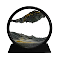 Miniatyrbild 5 av 5: 2 Delar Rörlig Sand Konst Bild 3D Dynamisk Djuphavs Sand-landskap--