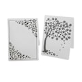 Miniatyrbillede 5 af 8: 2 stk. prægemapper i plastmateriale Dekorative teksturer DIY fremstilling af prægede designs Skabeloner til scrapbooking