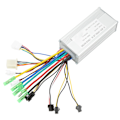 Miniatyrbillede 2 af 8: Elektrisk cykel børsteløs Square Wave-controller med lampetråd til 36V 48V 500W motorer modificerede dele