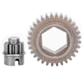 Miniatyrbild 2 av 8: Metallhuvudväxelmotor Drevväxlar RC Bildel för HSP 1/10 RC Bil Lastbil 94111 Växlar