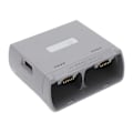 Miniatyrbild 3 av 8: Tvåvägs batteriladdningshub Smart Drone Batteri dubbelriktad laddare för DJI MINI 2 för MINI SE(Grå)